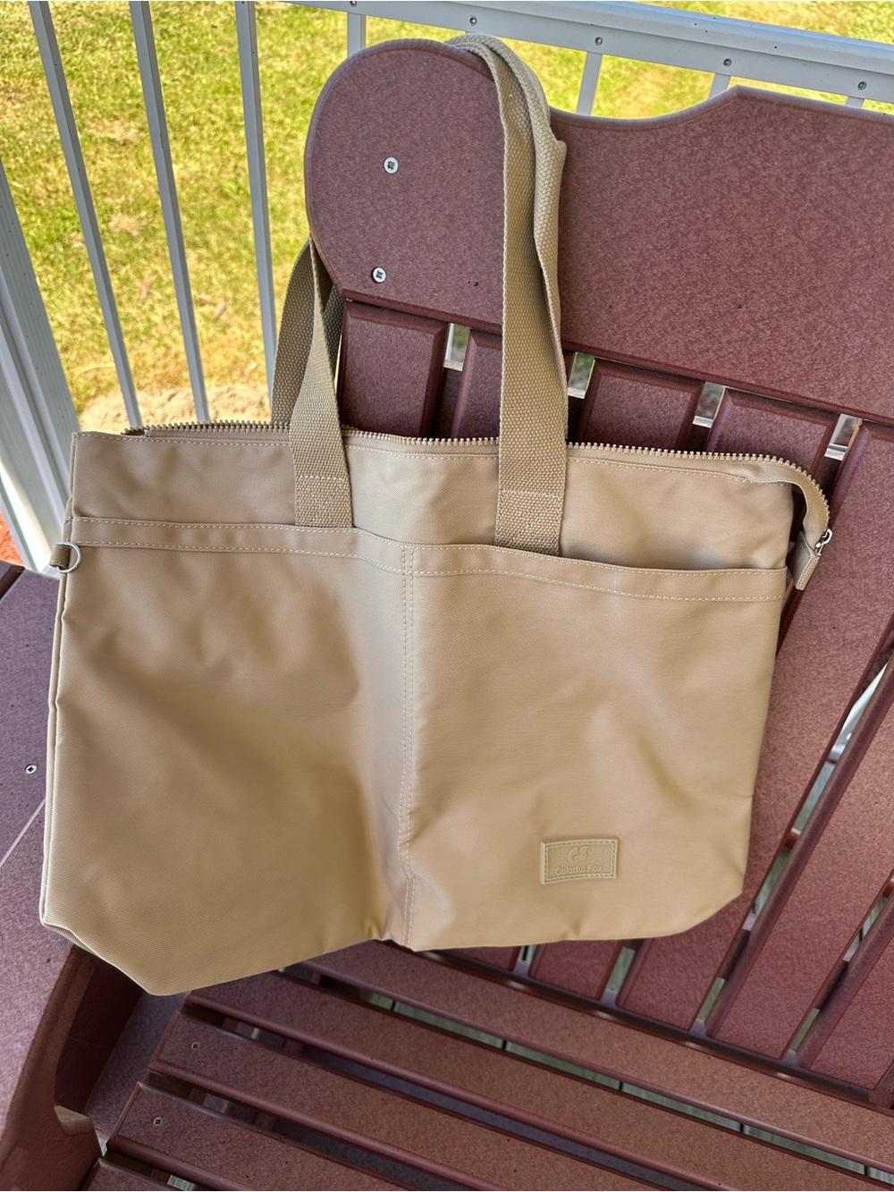 Tan Tote Bag - Comfortable Carry